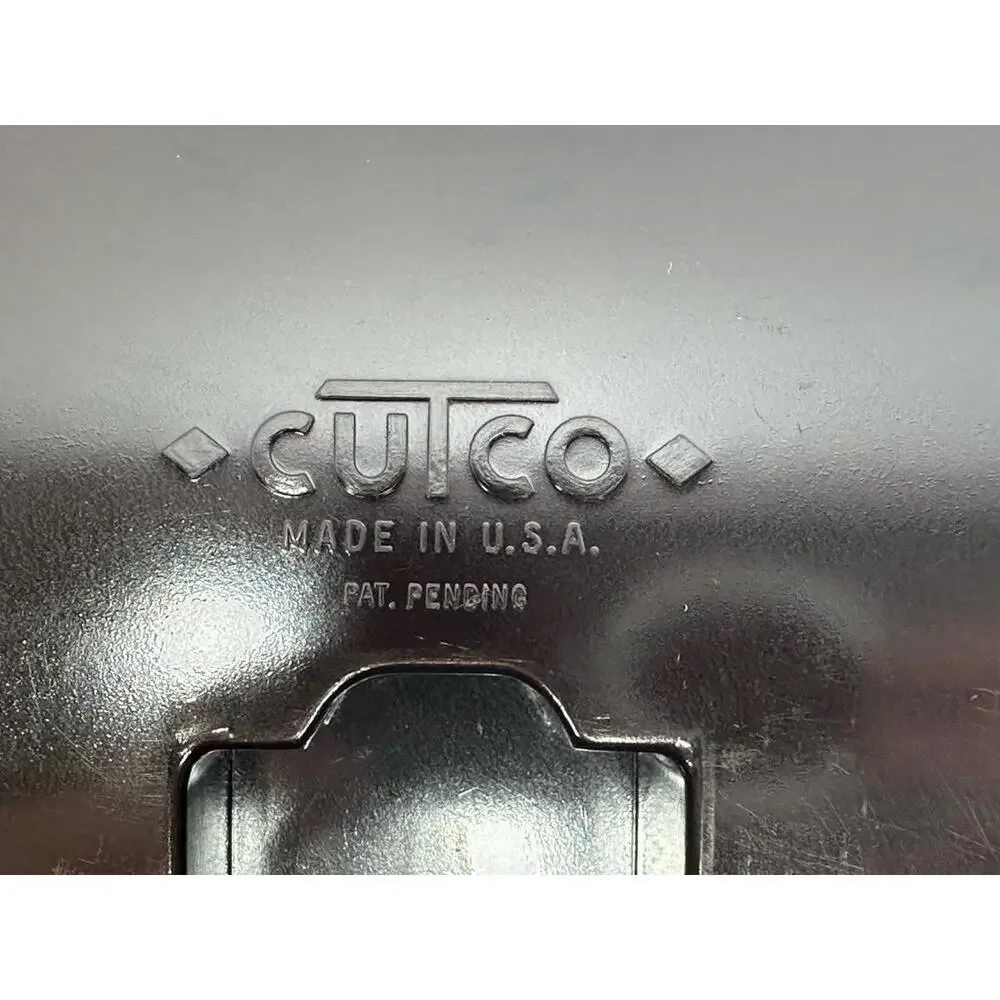 2 Cutco Knife Holder Wall Mount Tray Caddy Storage 6 Slot & 4 Slot Brown‎